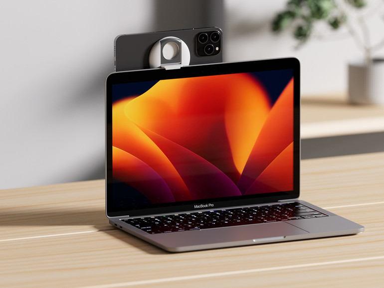 Belkin iPhone Mount mit MagSafe für Mac Notebooks im Test