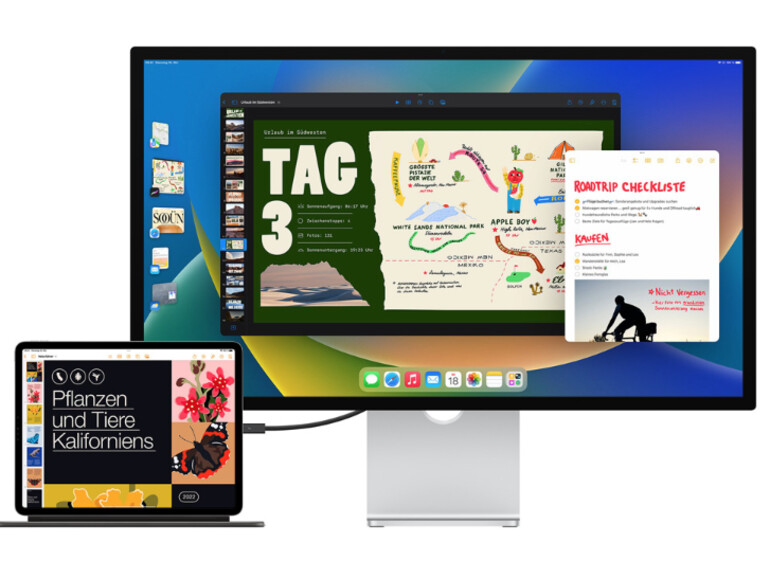 Der Stage Manager soll zukünftig auch mit mehreren Displays funktionieren