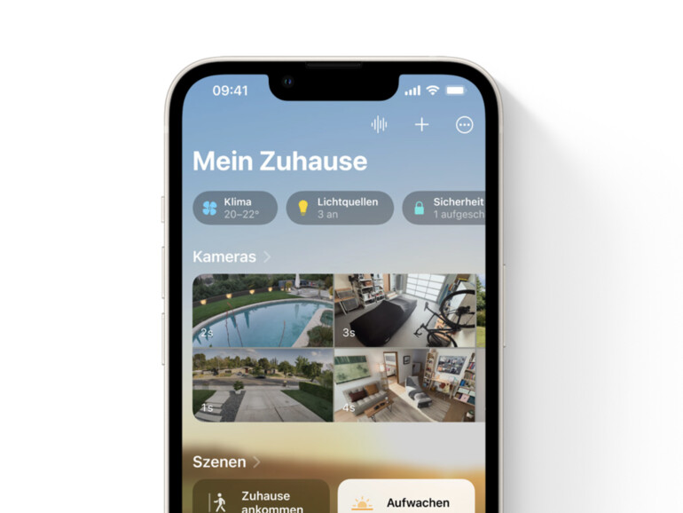 Home-App im neuen Design