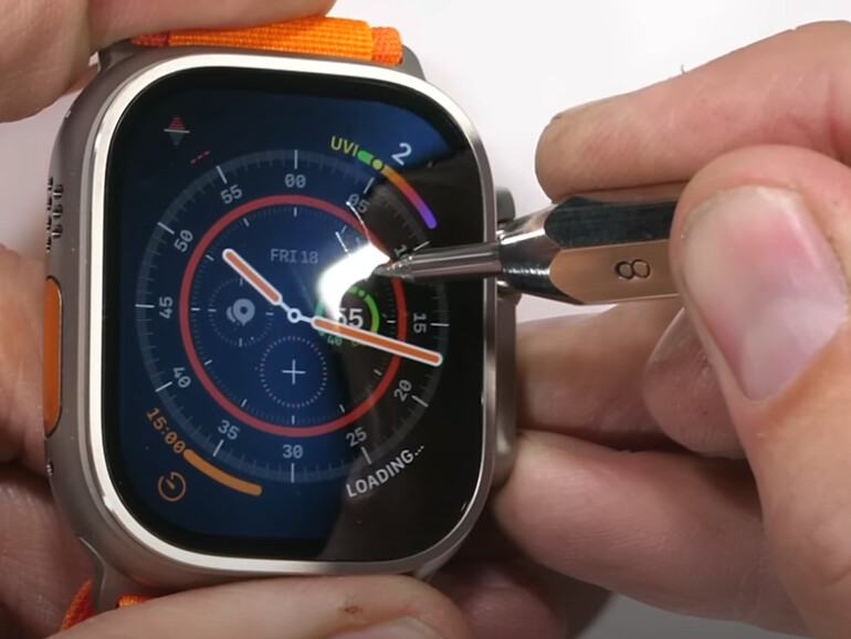 Die Apple Watch Ultra im Kratztest
