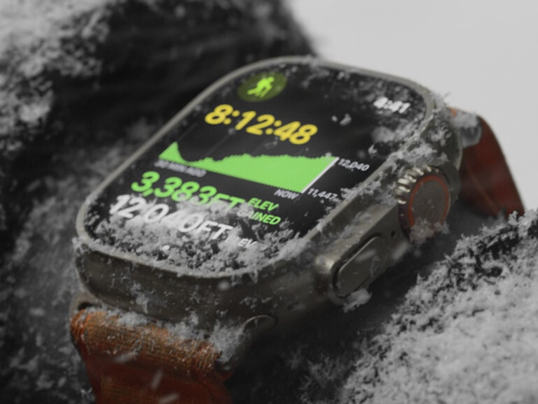 Die Apple Watch Ultra trotzt den meisten Wetterbedingungen
