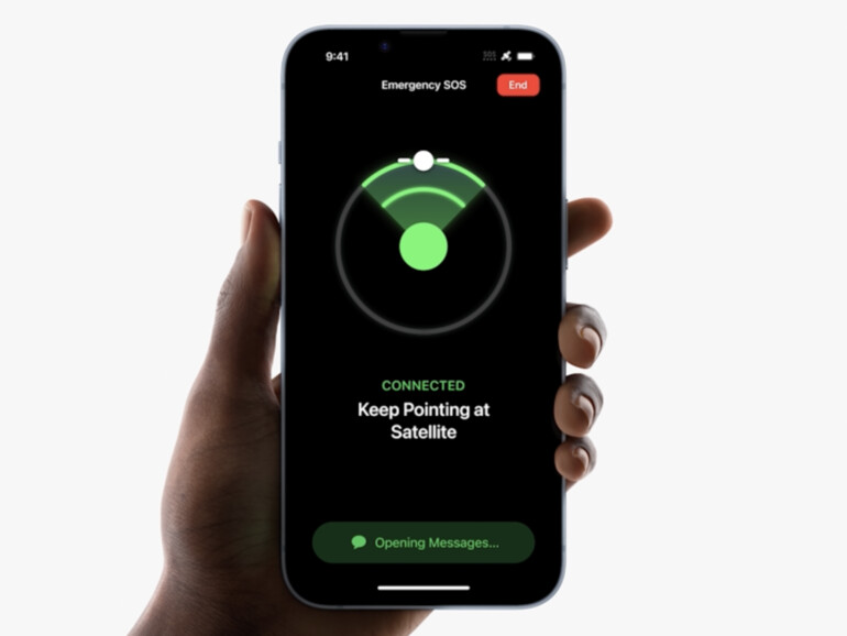 Notruf SOS via Satellit steht ab sofort bereit