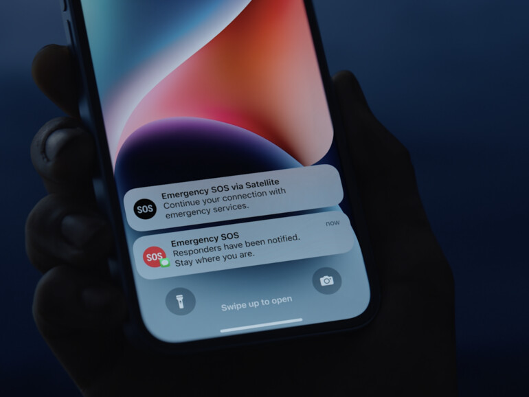 Mit dem iPhone 14 führt Apple Satellitenkommunikation ein