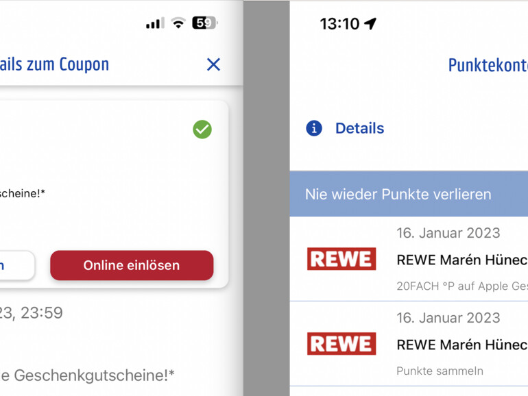 Die Aktion bei Rewe ist bereits abgelaufen.