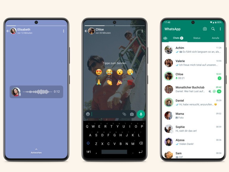 Neue Status-Funktionen kommen