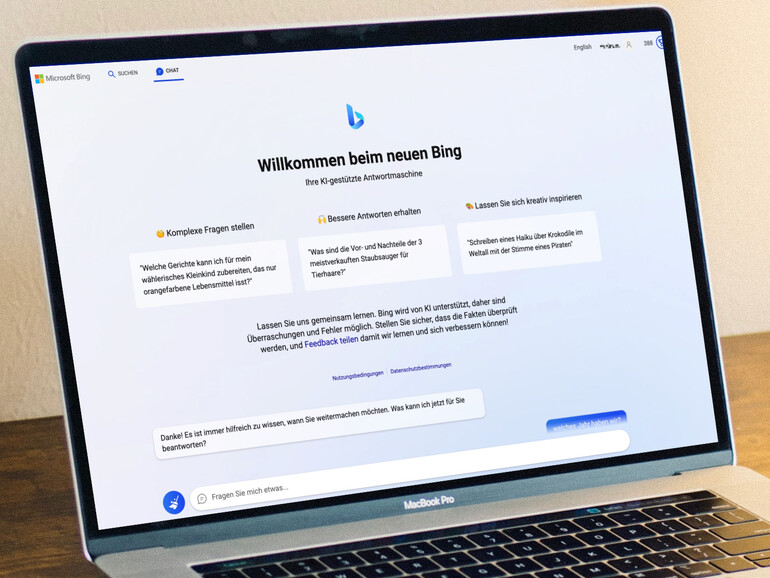 ChatGPT auf einem Mac