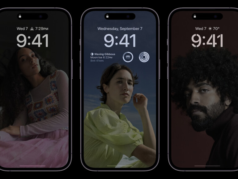 Das iPhone 14 Pro verfügt über ein Always-On-Display