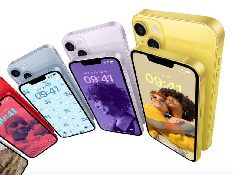 Das iPhone 14 kommt bald auch in Gelb daher.