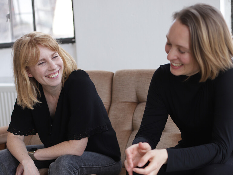 Links: Lea Schönfelder, rechts: Franziska Zeiner