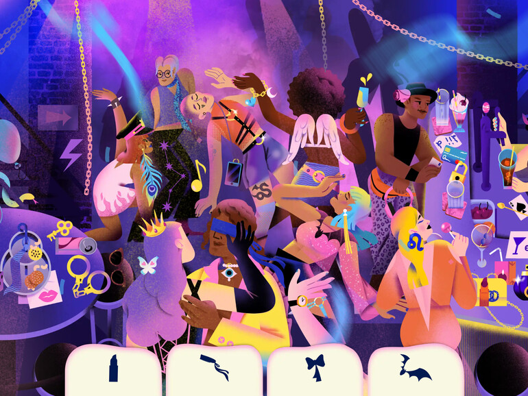 Das erste Level in Finding Hannah ist eine Clubszene in Berlin.