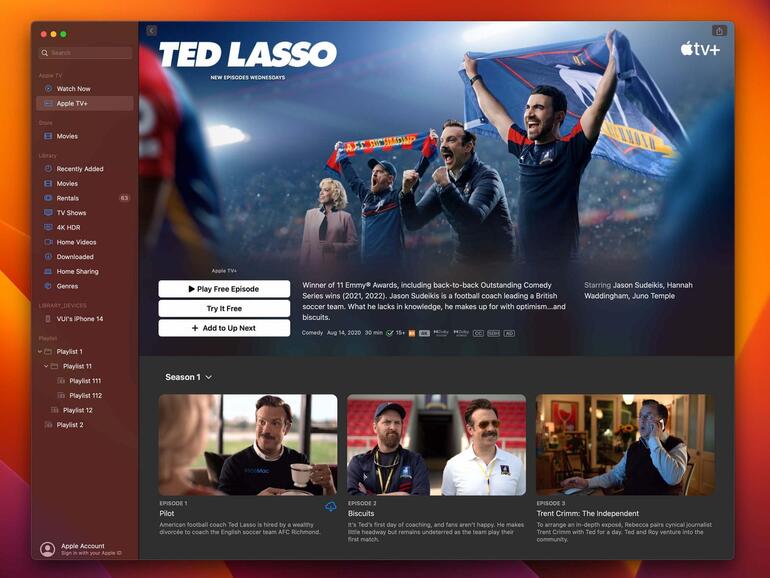 Die TV-App soll besser bedienbar werden