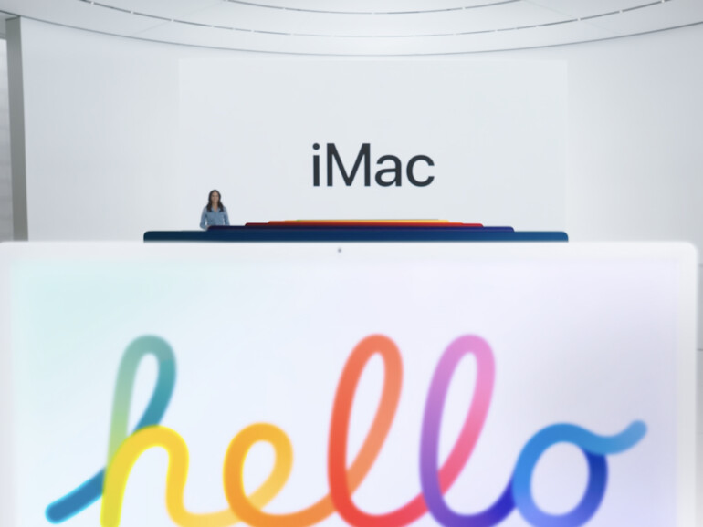 Im April 2021 stellte Apple den vollständig überarbeiteten iMac mit M1-Chip vor.