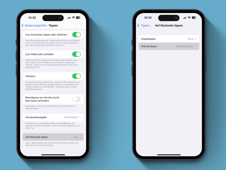 Die Bedienungshilfen von iOS 16 sind sehr vielfältig