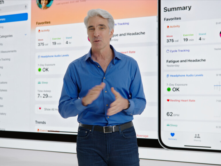 Das iPad erhält die Health-App