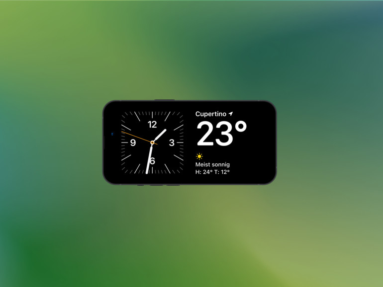 Sogar bei den Uhren hast du Auswahl.