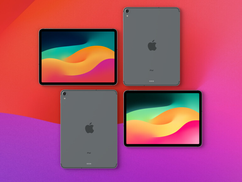 Auch die neuen Wallpaper von iPadOS 17 sind jetzt verfügbar