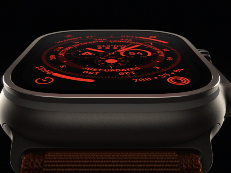 Apple Watch Ultra hat einen exklusiven Nachtmodus