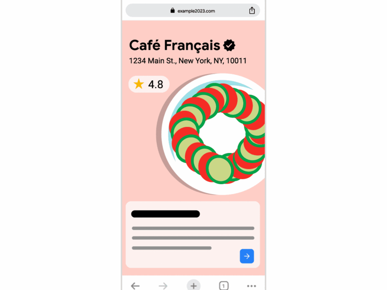 Schnell mal eine Adresse in einer Maps-Darstellung innerhalb von Google Chrome für das iPhone und iPad darstellen lassen: in Kürze möglich.