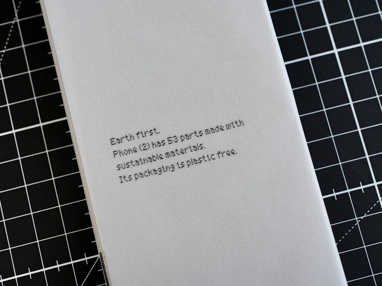 Inspiriert von Apple gibt sich Nothing auch bei seinem Commitment in Sachen Umweltvertäglichkeit.