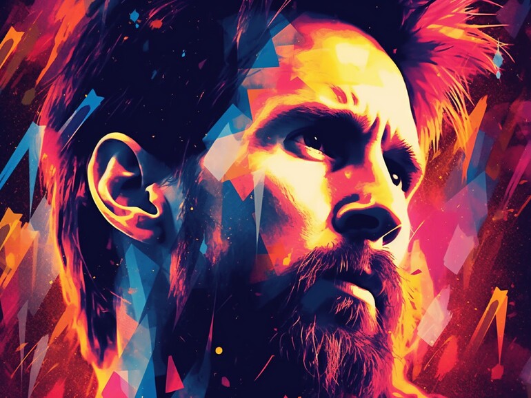 (Nicht nur) in seiner Heimat verehrt wie ein Heiliger: Argentiniens Fußball-Ikone Lionel Messi.