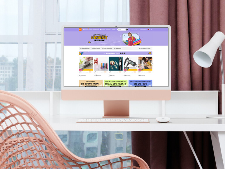 Die Shooping-App Temu toppt derzeit die App-Charts