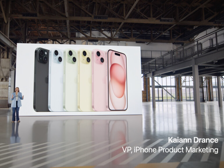 Das iPhone 15 ist in 5 neuen Farben verfügbar