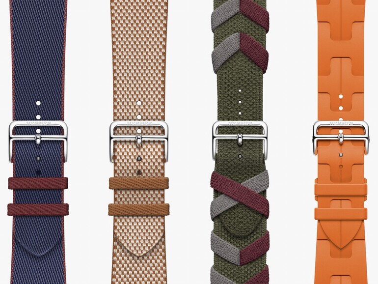 Die neuen Hermès-Armbänder kommen ganz ohne Leder aus.