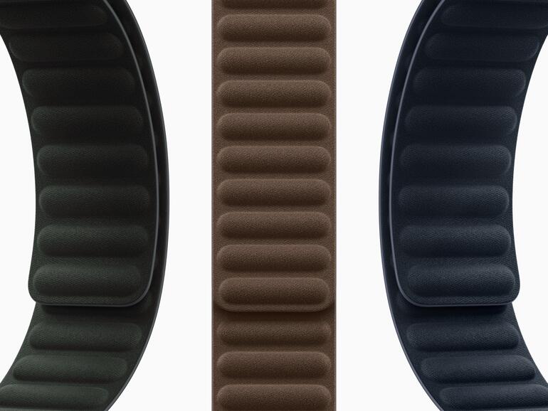 Armband mit Magnetverschluss aus Feingewebe