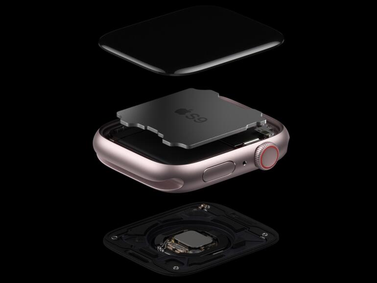 Apple Watch Series 9 von innen