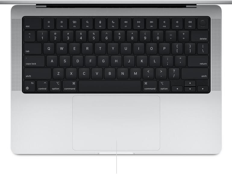 Tastatur des MacBook Pro