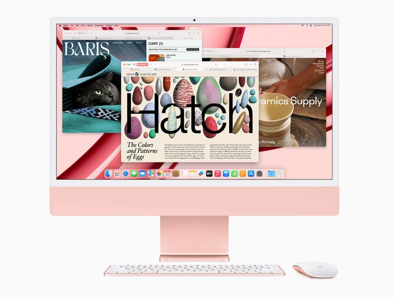 iMac M3 in Rosé