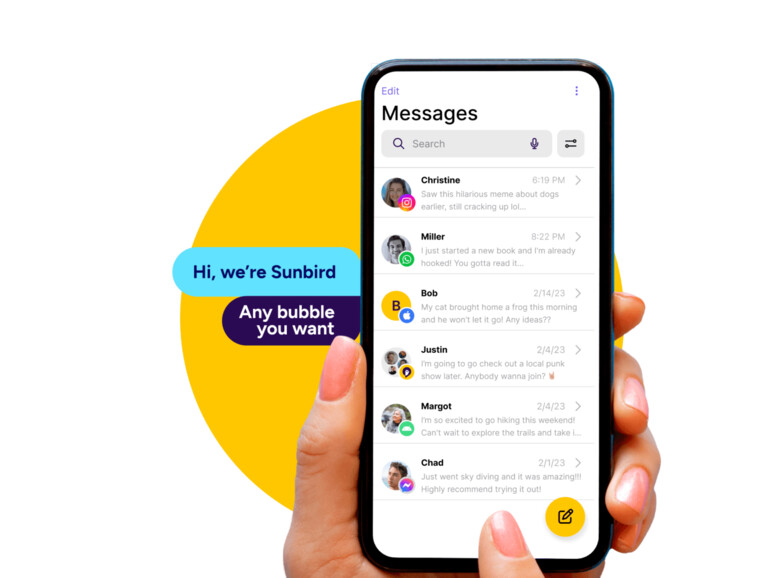 Sunbird soll iMessage auf Android-Geräte bringen