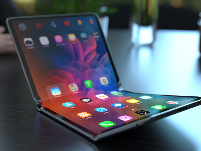 Könnte so ein faltbares iPad aussehen?