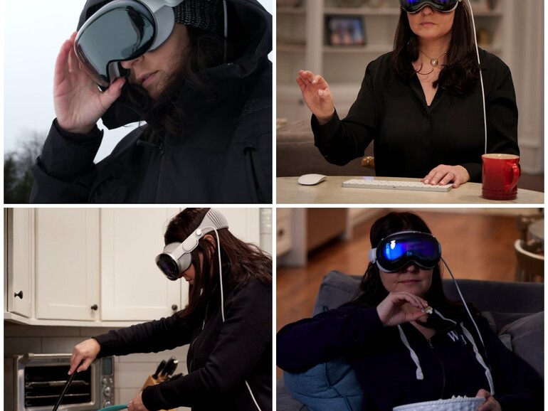 Joanna Stern hat Apple Vision Pro in unterschiedlichen Situationen ausprobiert.