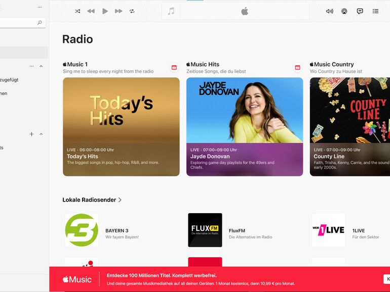 Apple Music für Windows