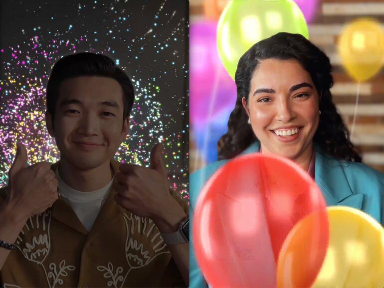 Lustig, aber manchmal unpassend: Video-Effekte als Reaktion auf deine Gestik in iOS 17