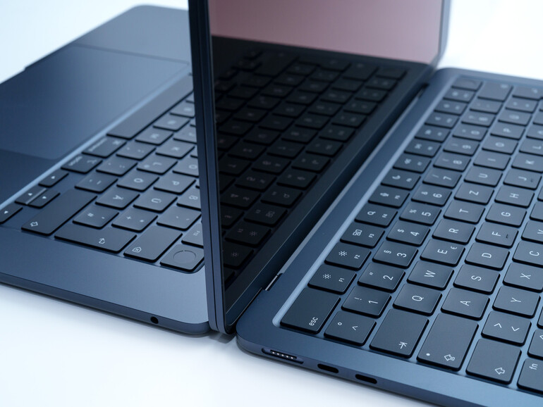 Sieht aus wie das MacBook Air mit M2-Chip, ist aber das neue M3-Modell.