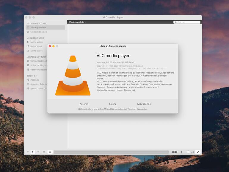 VLC Player in der Mac-Version