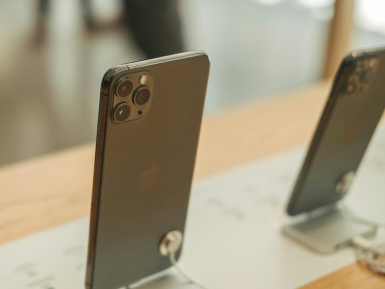 iPhones im Apple Store