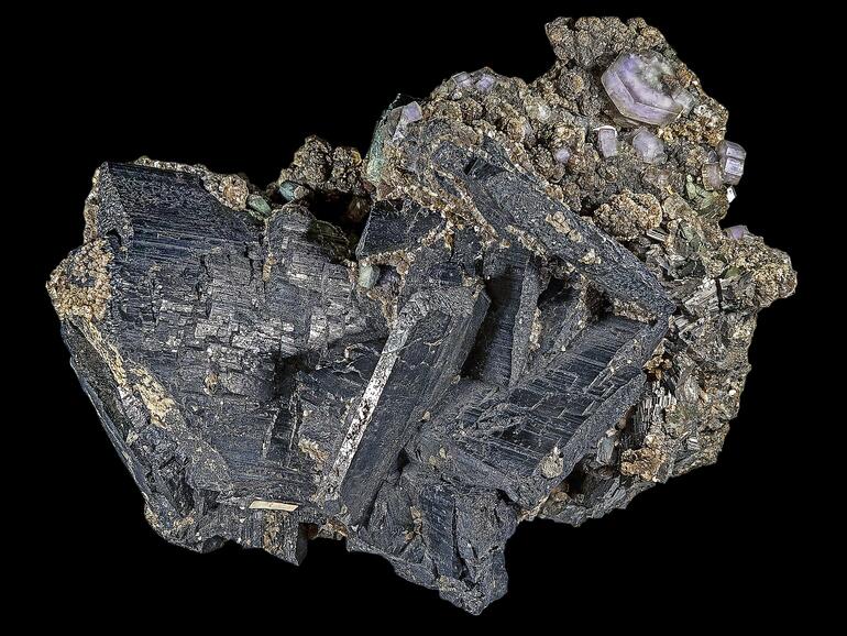 Wolframite (Ferberit)