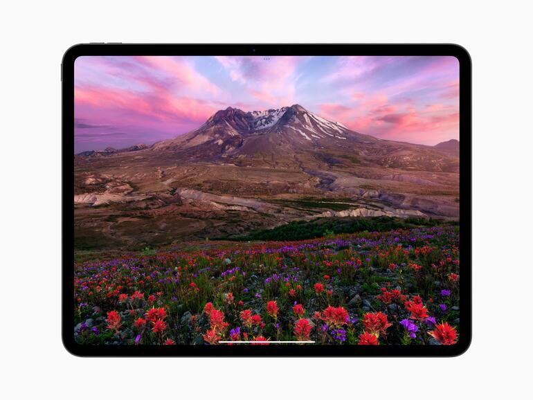 Das neue iPad Pro mit seinem OLED-Bildschirm.