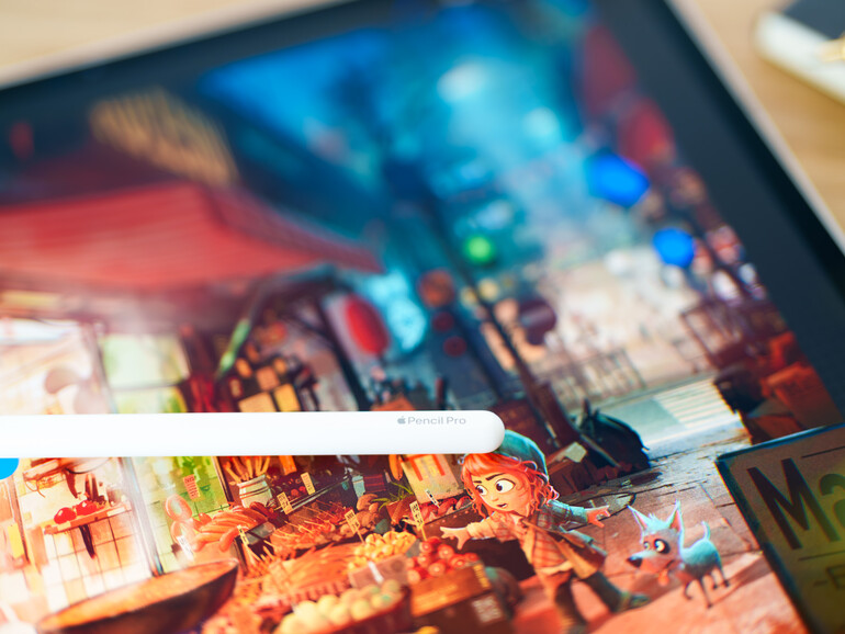 Mit dem Apple Pencil Pro wird das neue iPad Pro zu einer ernstzunehmenden Alternative zu Wacom-Zeichenlösungen.