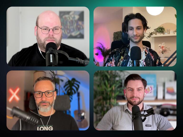 Doppelte Gäste-Power! Diesmakl mit dabei: Luca von Comspot und Swift-Student-Challenge-Gewinner Ali Pourasad