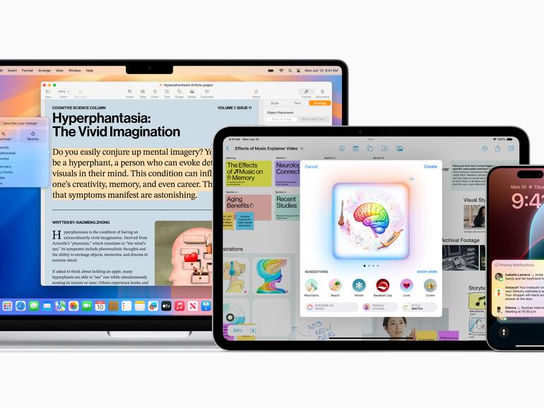 Apple Intelligence in Aktion