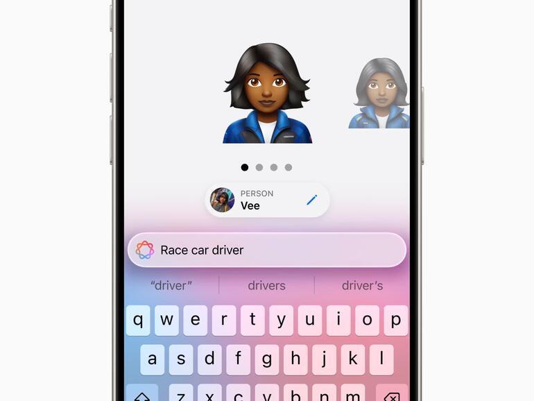 Genmoji erstellt ein neues Emoji