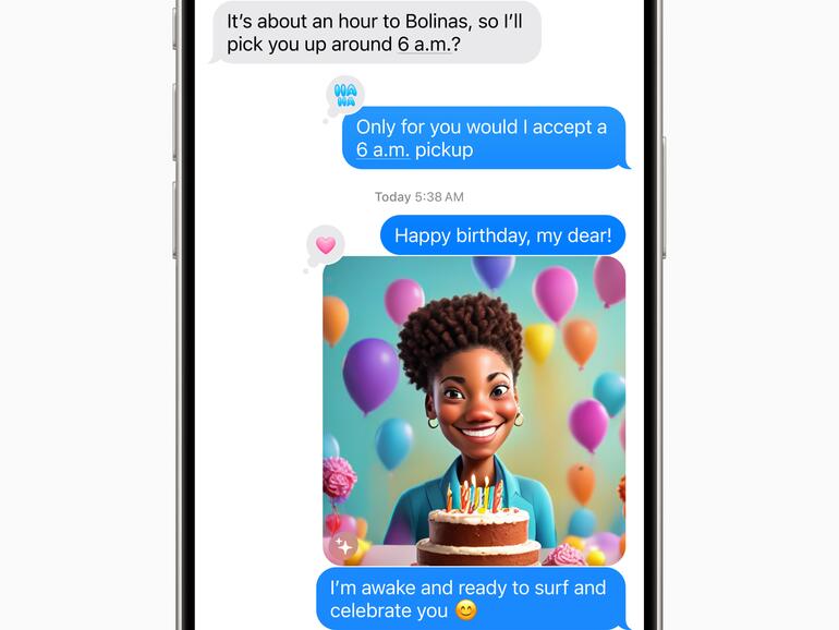 Bilder-Spielplatz innerhalb von iMessages