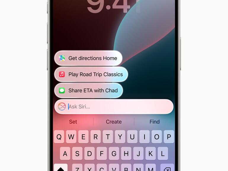 Siri per Text (statt Sprache) um Hilfe bitten