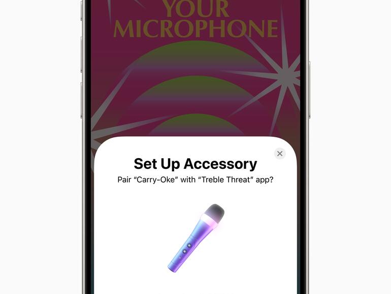 Zubehör kann jetzt einfach gekoppelt werden