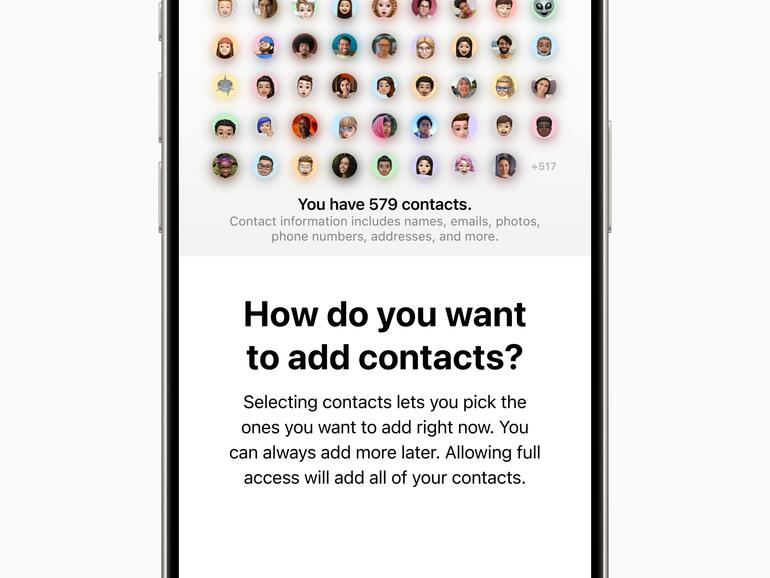 Auf welche Kontakte darf eine App zugreifen?