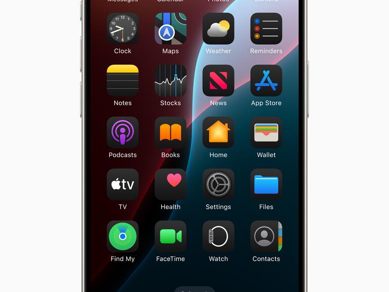 App-Icons können jetzt auch im Dark-Mode dargestellt werden